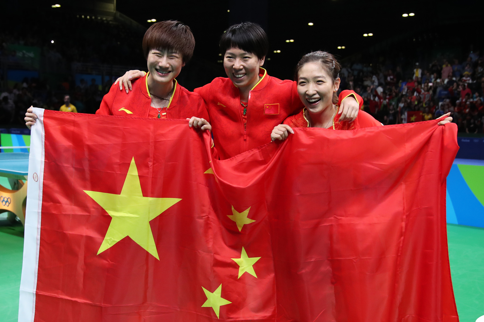 Chinas Tischtennisdamen bleiben unantastbar für die Konkurrenz