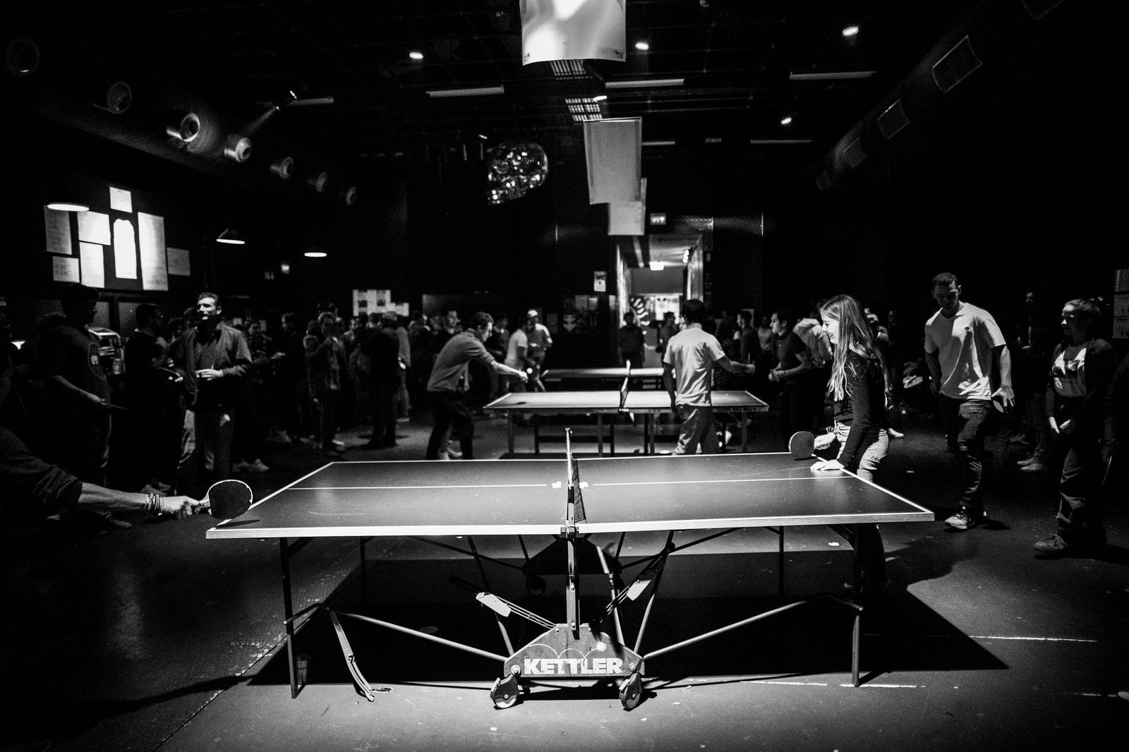 Ping Pong Party à Frison / photo credit: Adèle Löffler