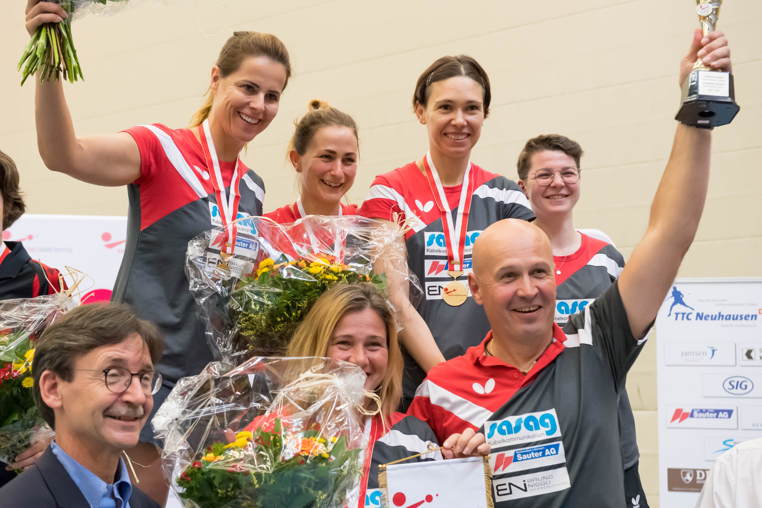 Superfinale LNA 2019 / TTC Neuhausen / Credit: René Zwald