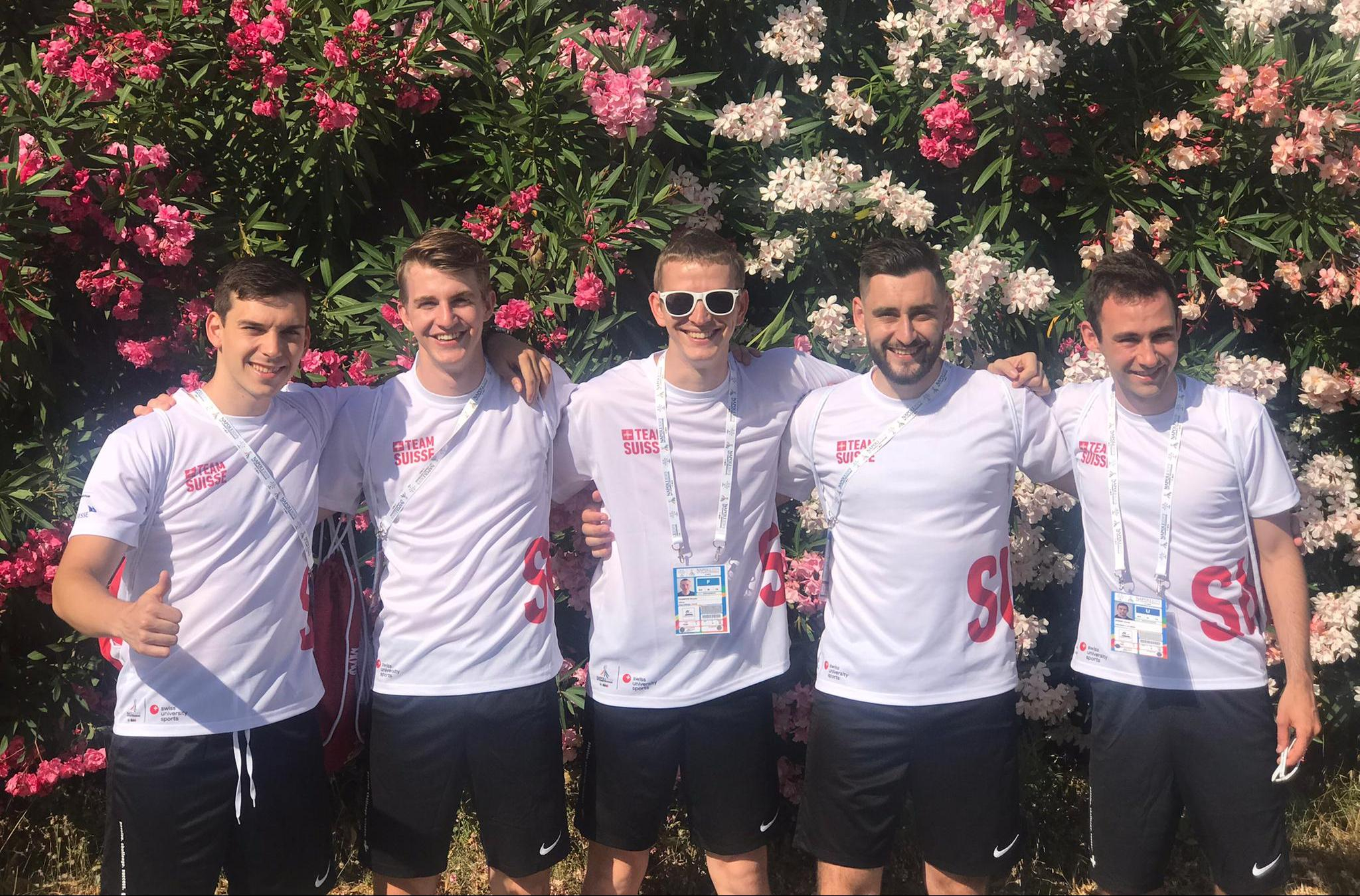 Swiss Team Universiades 2019 Naples