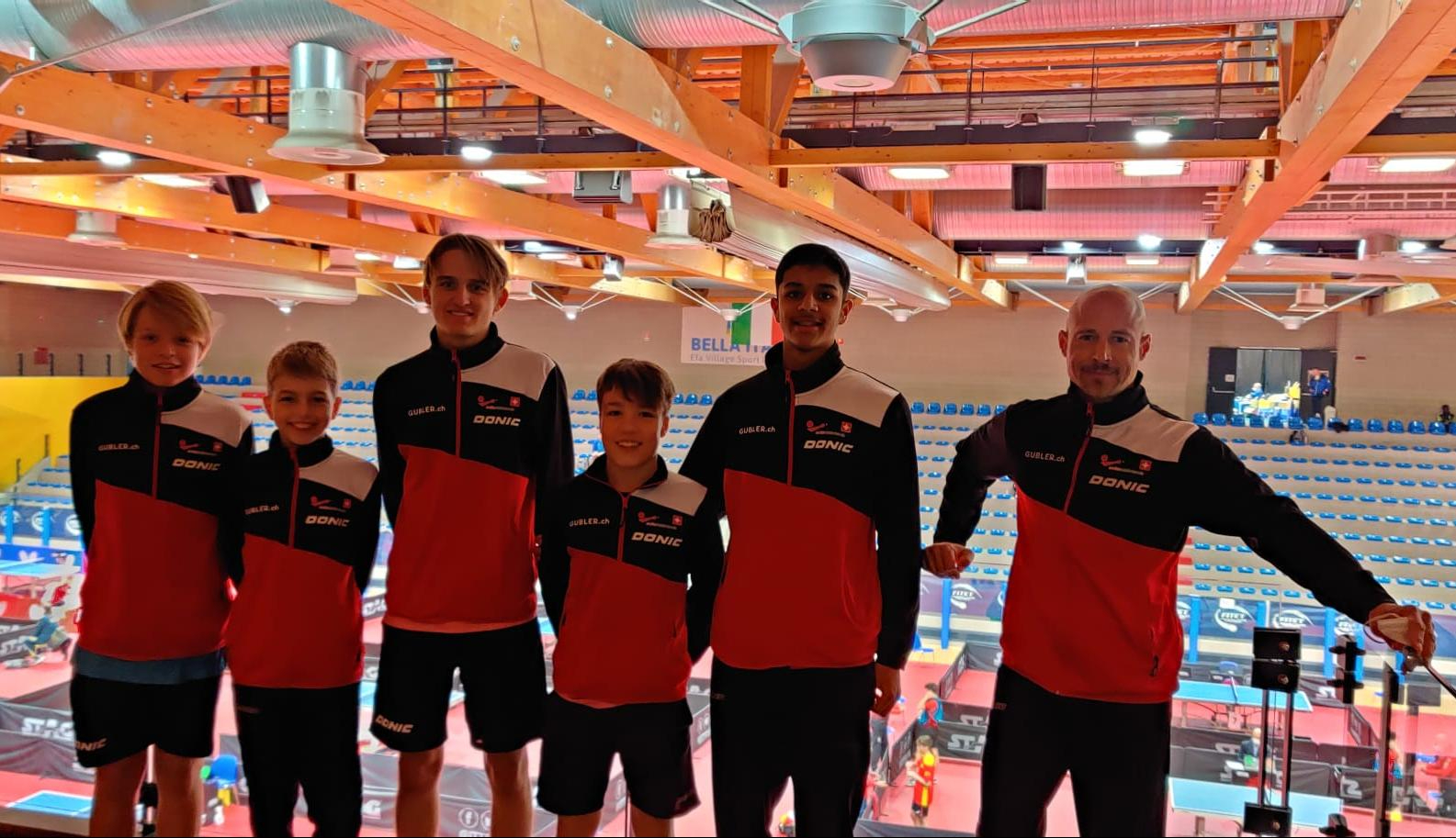 WTT Youth Contender Lignano - Swiss Team